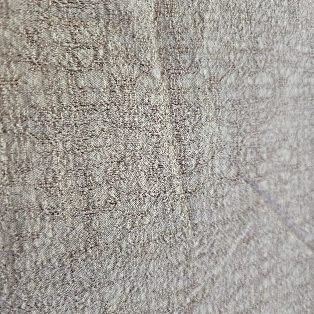 Vintage Chenille Throw 60x73 Mauve Peach Cottage Bedspread Small Blanket
